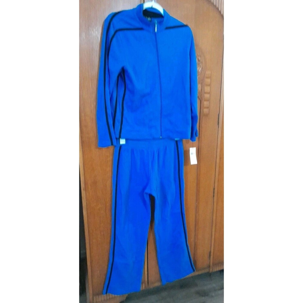 Rafaella Mens Medium Blue Track Suit Set. B26